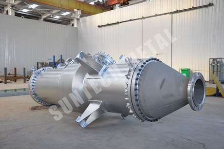 Níquel N02201 Evaporador Cloro Alkali Industria