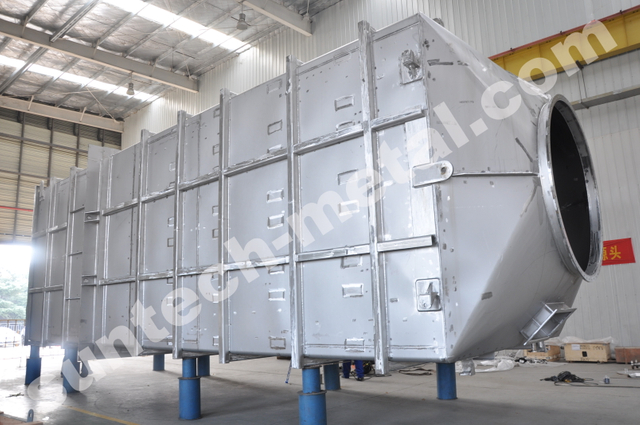 Súper depurador marino rectangular de acero inoxidable para aplicación EGC-N08926