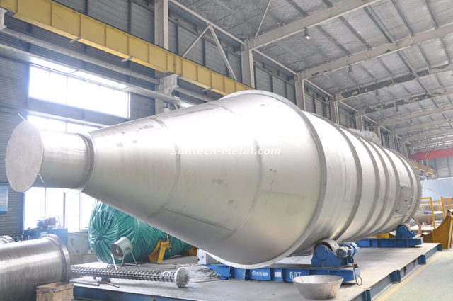 Intercambio de calor de recipientes a presión de titanio TEMA de metal exótico