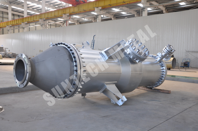 Níquel N02201 Evaporador Cloro Alkali Industria