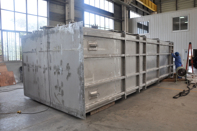 Depurador de titanio SB265 Gr.2 para aplicaciones de limpieza de gases de escape 